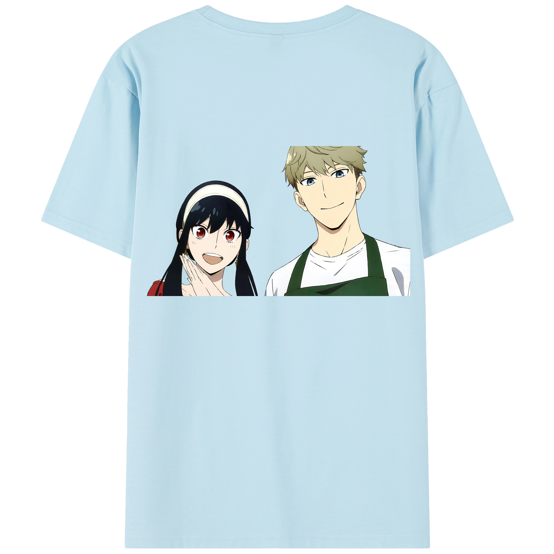 （画像用） SPY×FAMILY间谍家家酒 綿100％半袖Tシャツ（背面プリント）